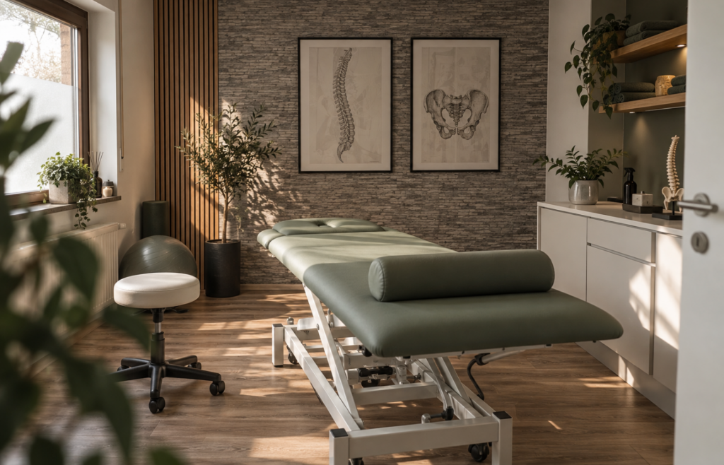 Behandlungsraum Physiotherapie Britten