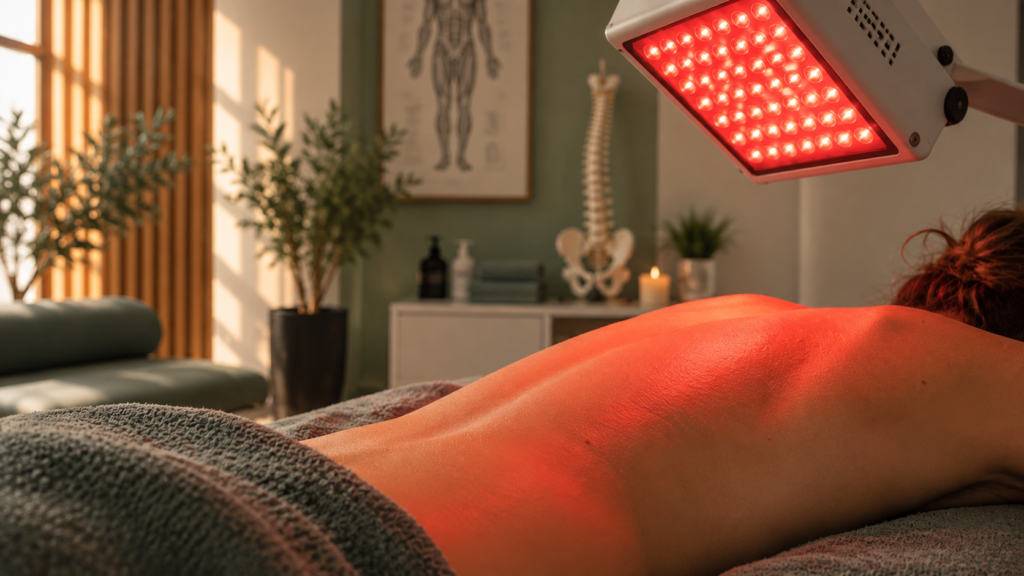 Rotlichttherapie in der Physiotherapie